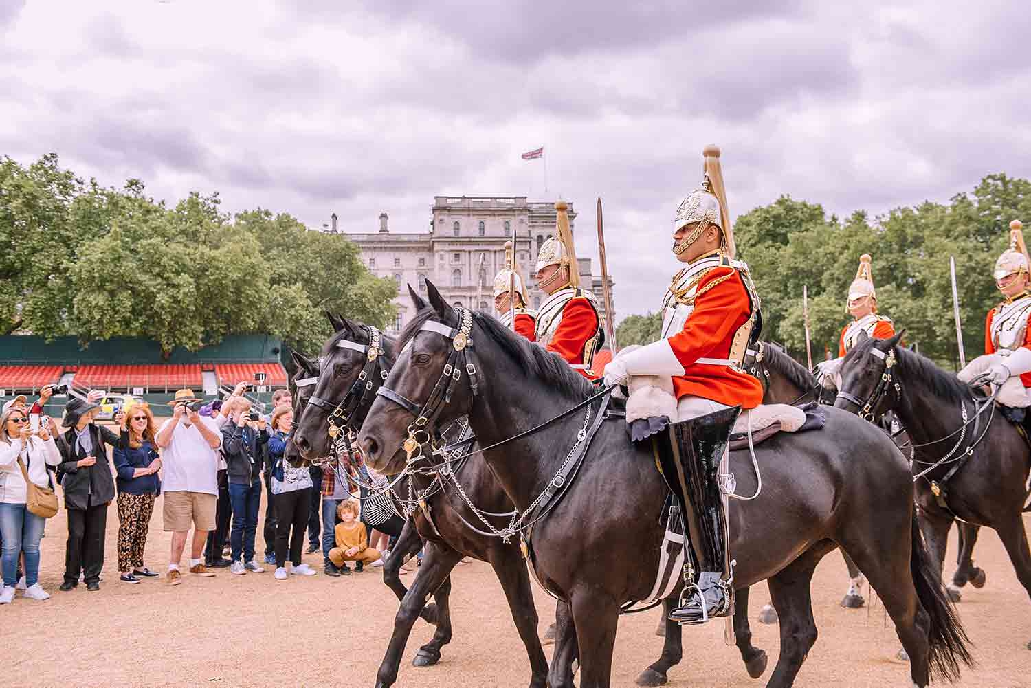 Cambio de guardia en el Palacio de Buckingham