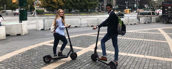 Electric Scooter Rentals in NYC